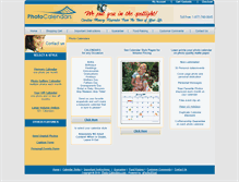 Tablet Screenshot of photo-calendars.com